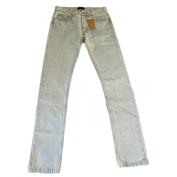 SOLD✨A.P.C.✨ NWT New Standard Light Wash Men’s Size 27 - Picture 4 of 12